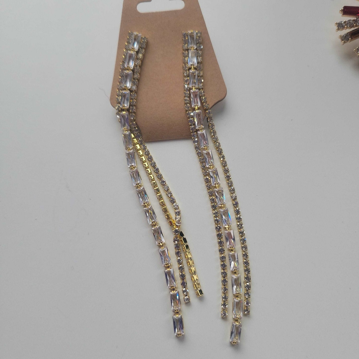 Rhinestone Earrings 350