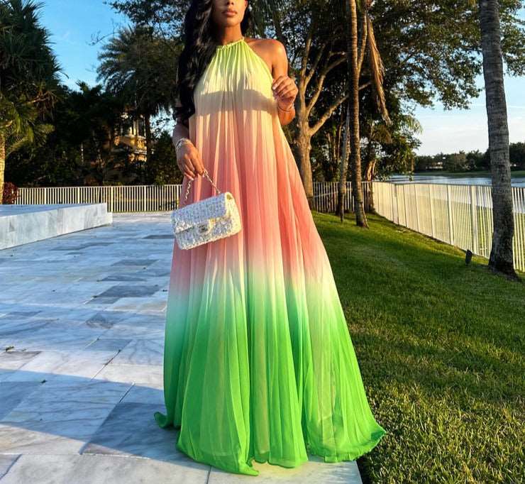 Ombre Maxi Dress - London's Closet Boutique