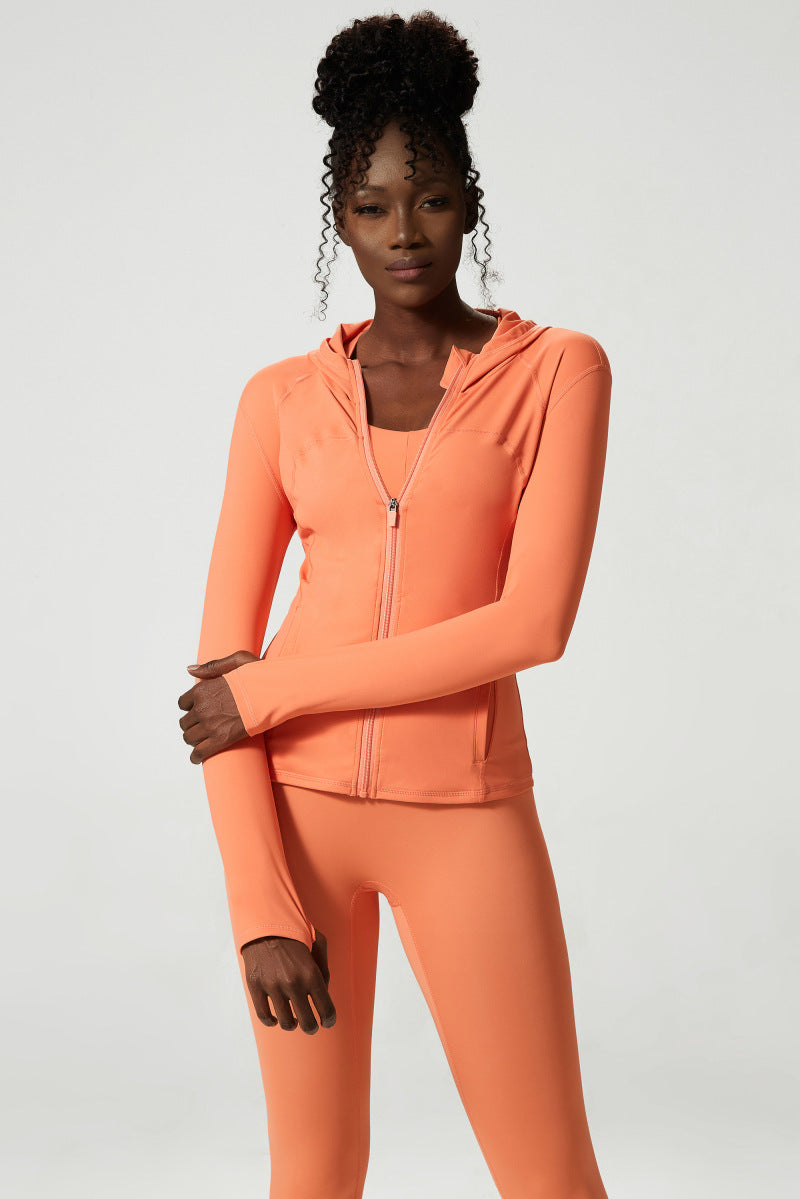 Yoga Clothes Three Piece Set - Women's Athletic Clothing