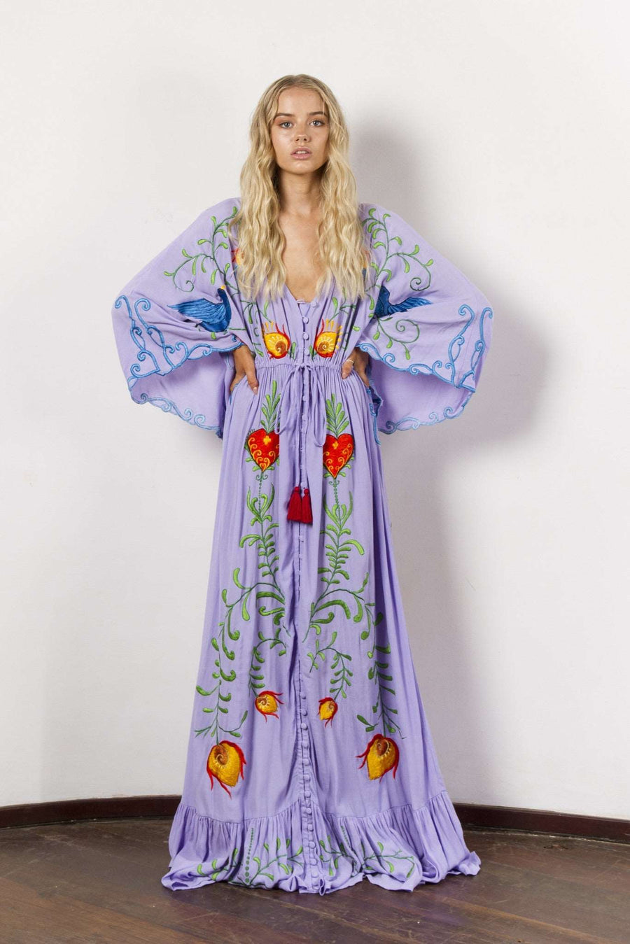 Jumpier Bohemian Goddess Long Dress - London's Closet Boutique