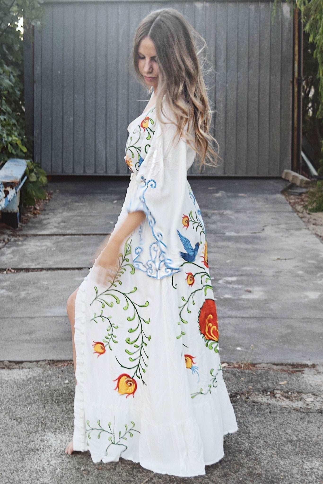 Jumpier Bohemian Goddess Long Dress - London's Closet Boutique