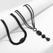 Glass Stone Alloy Necklace